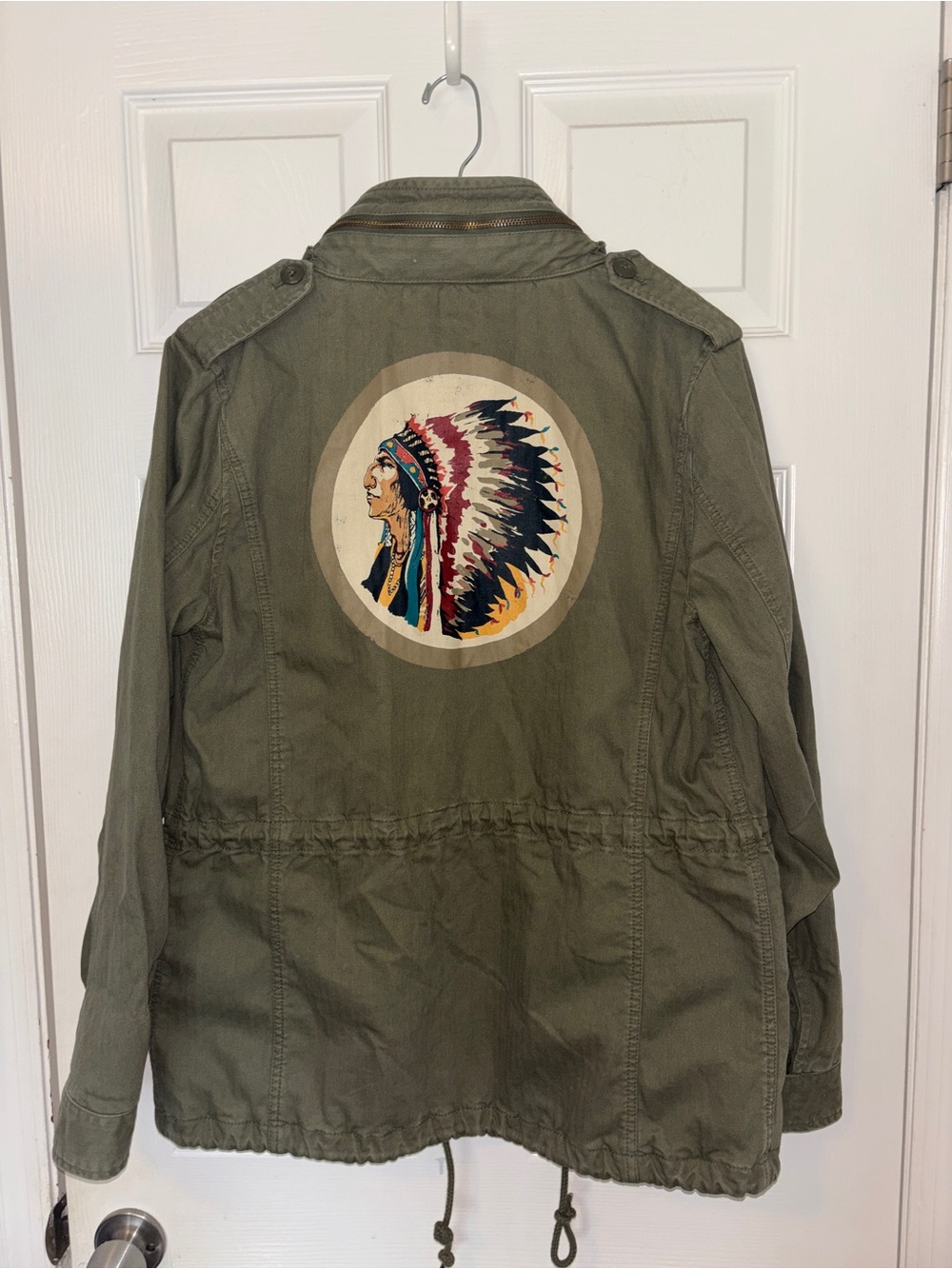 Ralph Lauren Denim & Supply Military Green M65 Jacket Native American Women’s L